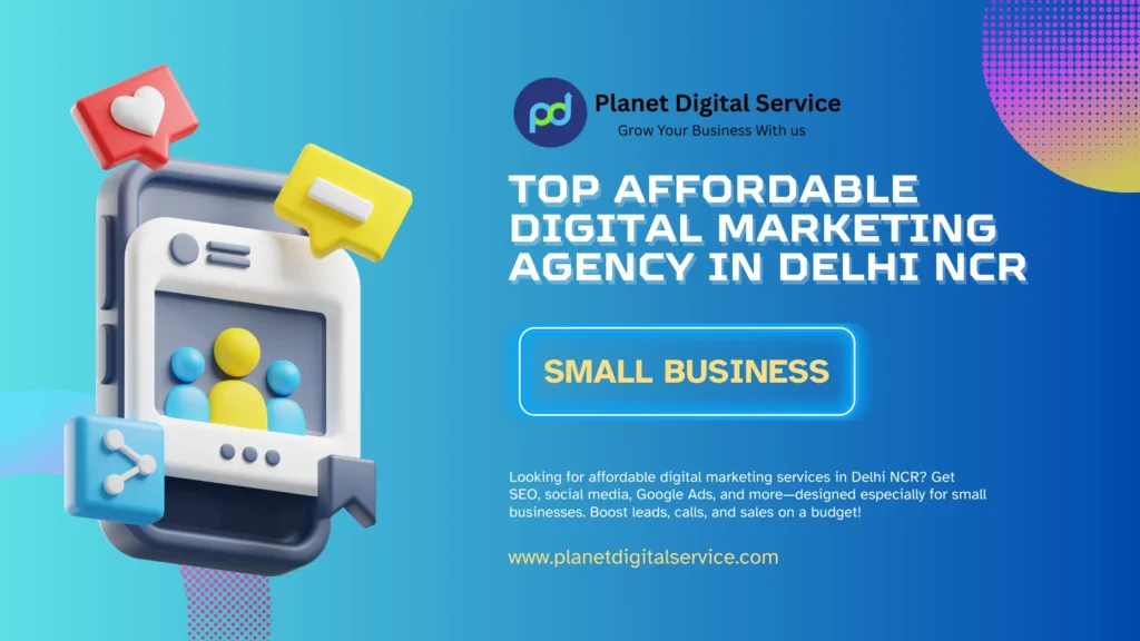 top affordable digital marketing services in Delhi NCR